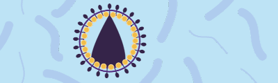 Retroviral vector illustration representing  integrating gene addition