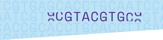 ACGT letters graphic representing DNA code